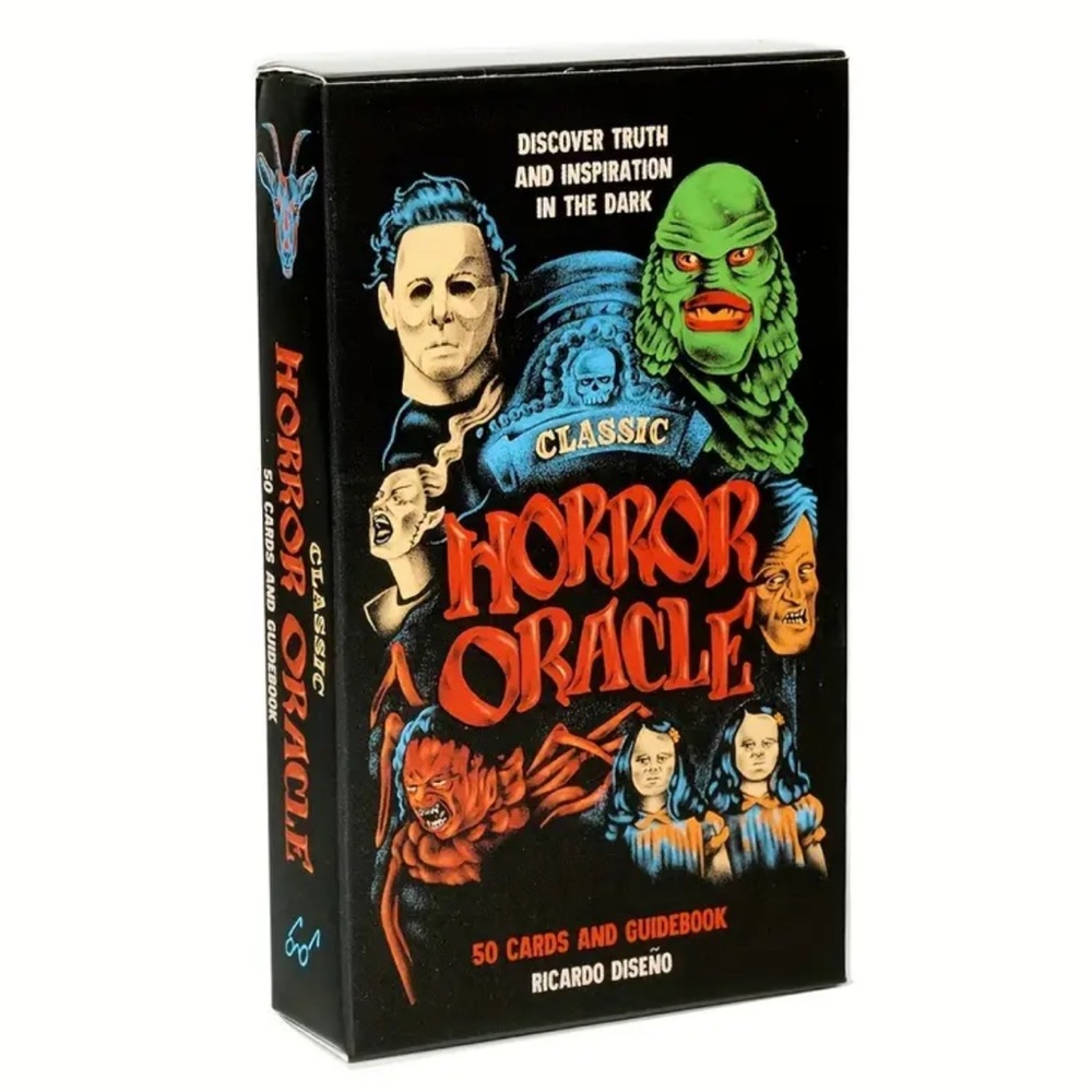 Classic Horror Oracle Deck: Discover Truth in the Dark Tarot Card Deck